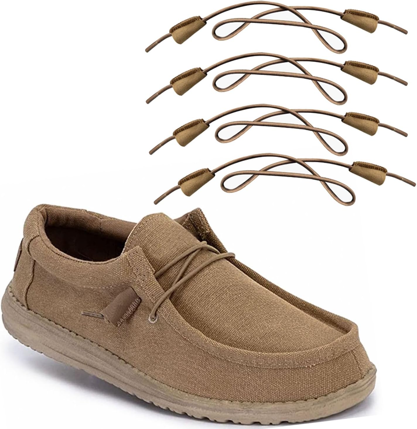 2-Pair Shoelaces Strings Replacement Laces for Hey Dude Shoes