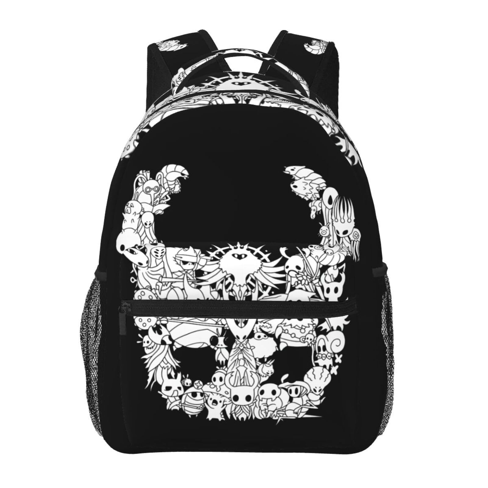 ABDIQJBS Hollow Game Knight Backpack High-Capacity Bag Adjustable Backpacks Casual Outdoors Travel Daypacks