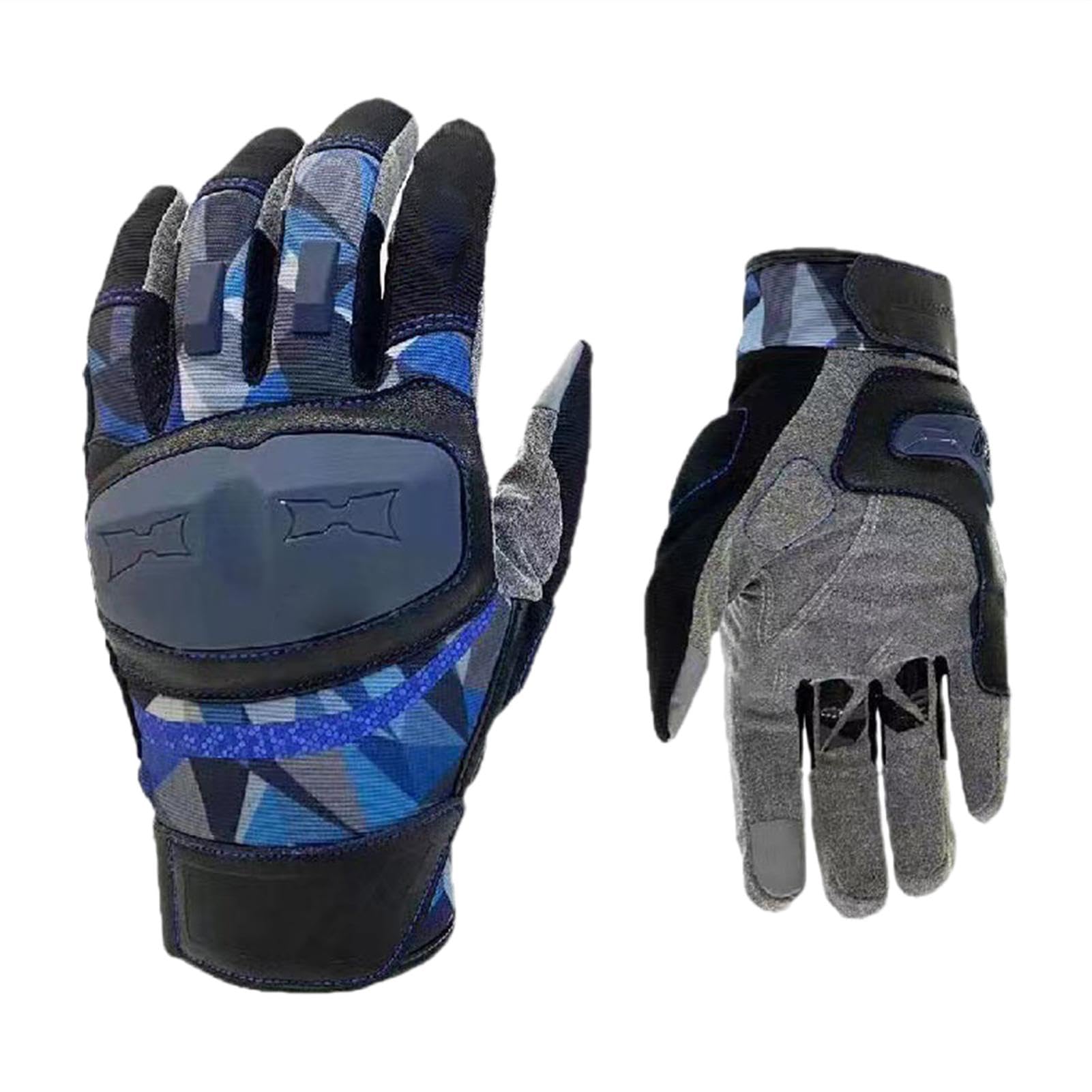 Guanti da moto da uomo, guanti da ciclismo, guanti da moto, guanti da motocross, guanti da motocross, guanti antiscivolo con touchscreen per corsa e ciclismo