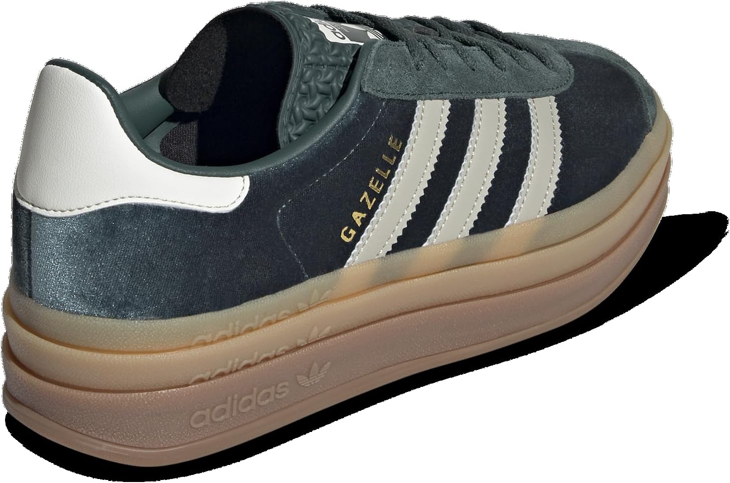 Adidas Originals Gazelle Bold - Women's (IG4391, Mineral Green/Putty Grey) Size 7