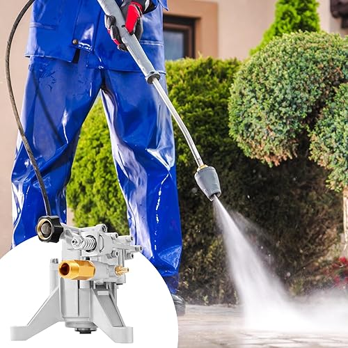 Miniatura 8 de VEVOR Bomba de lavado a presión, eje vertical de 78 pulgadas, 3400 PSI, 2.5 GPM, kit de bombas de repuesto para lavadora eléctrica, bomba de lavado