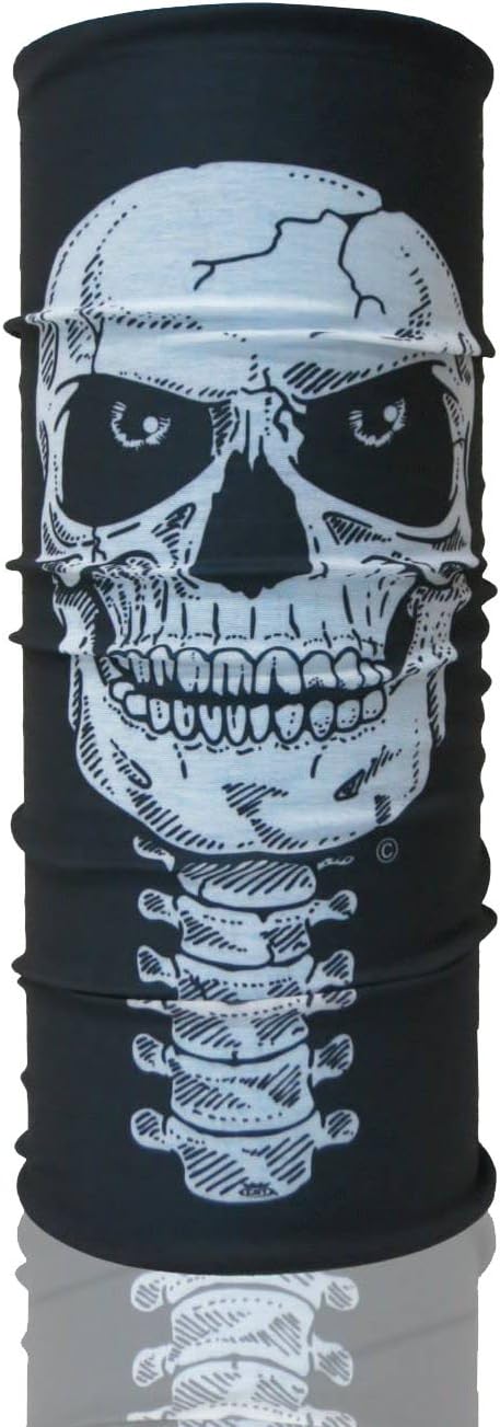 The Correct Motorcycle Mask Half Face Skull Bone Mask for Biker