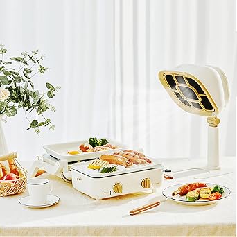 Efficient Household Extractor Hood with 66 ° Adjustable Feature, 6-Segment Height Adjustment and 3200 RPM Capacity for Easy Cleaning - Perfect for Home, Kitchen, Hot Pot & BBQ