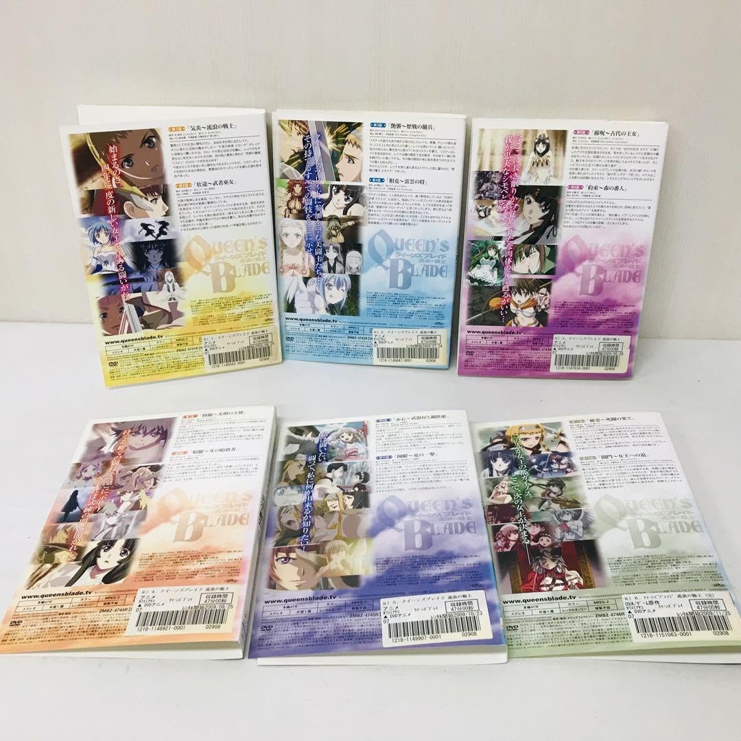 DVD クイーンズブレイド 流浪の戦士 王座を継ぐ者 BOX セット