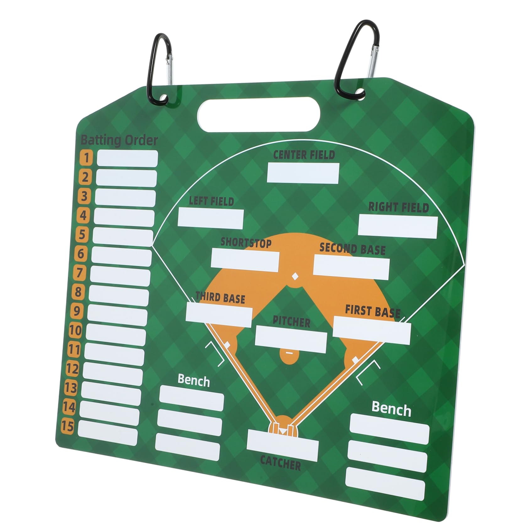 KICHOUSE Clipboard Baseball Lineup Board Dry Erase Basketball Board Electronic Equipment