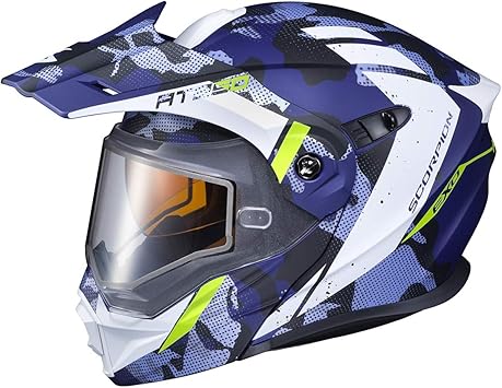 Amazon Com Scorpionexo Exo At950 Outrigger Helmet W Dual Pane Shield Matte Grey X Small Automotive