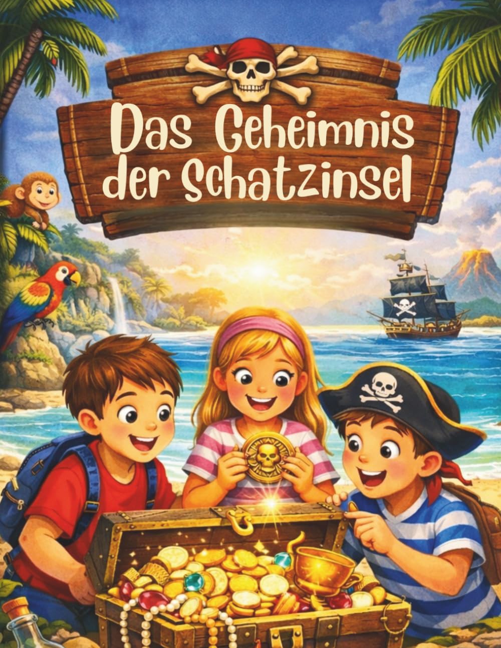 Das Geheimnis der Schatzinsel: Ein spannendes Abenteuer voller Rätsel Piraten und verborgener Schätze