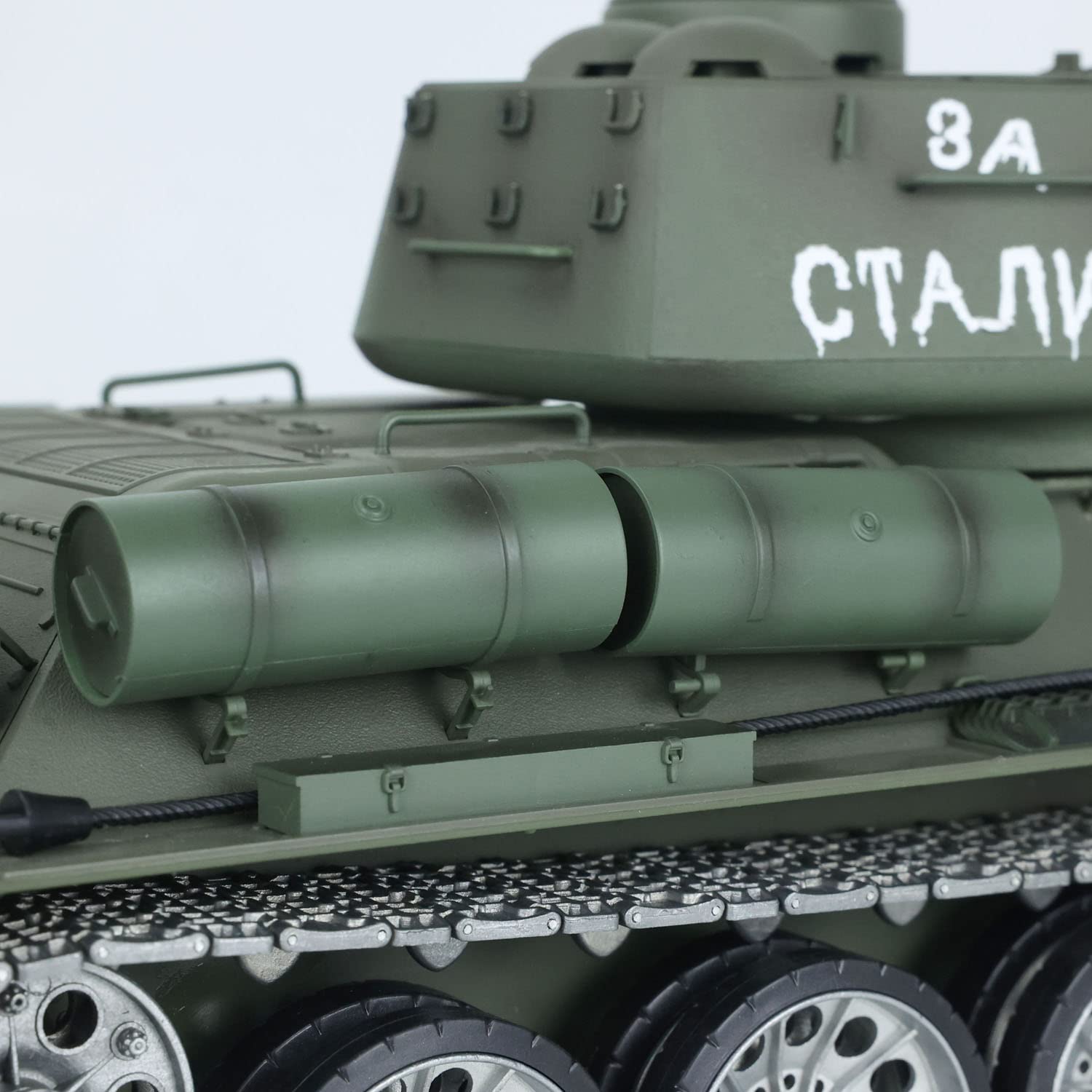 Heng Long US in magazzino, Infrared Combat RC T34-85 Tank 1/16-360 ° Torretta Rotante, Ruote in metallo, BB Tiro Airsoft Tank