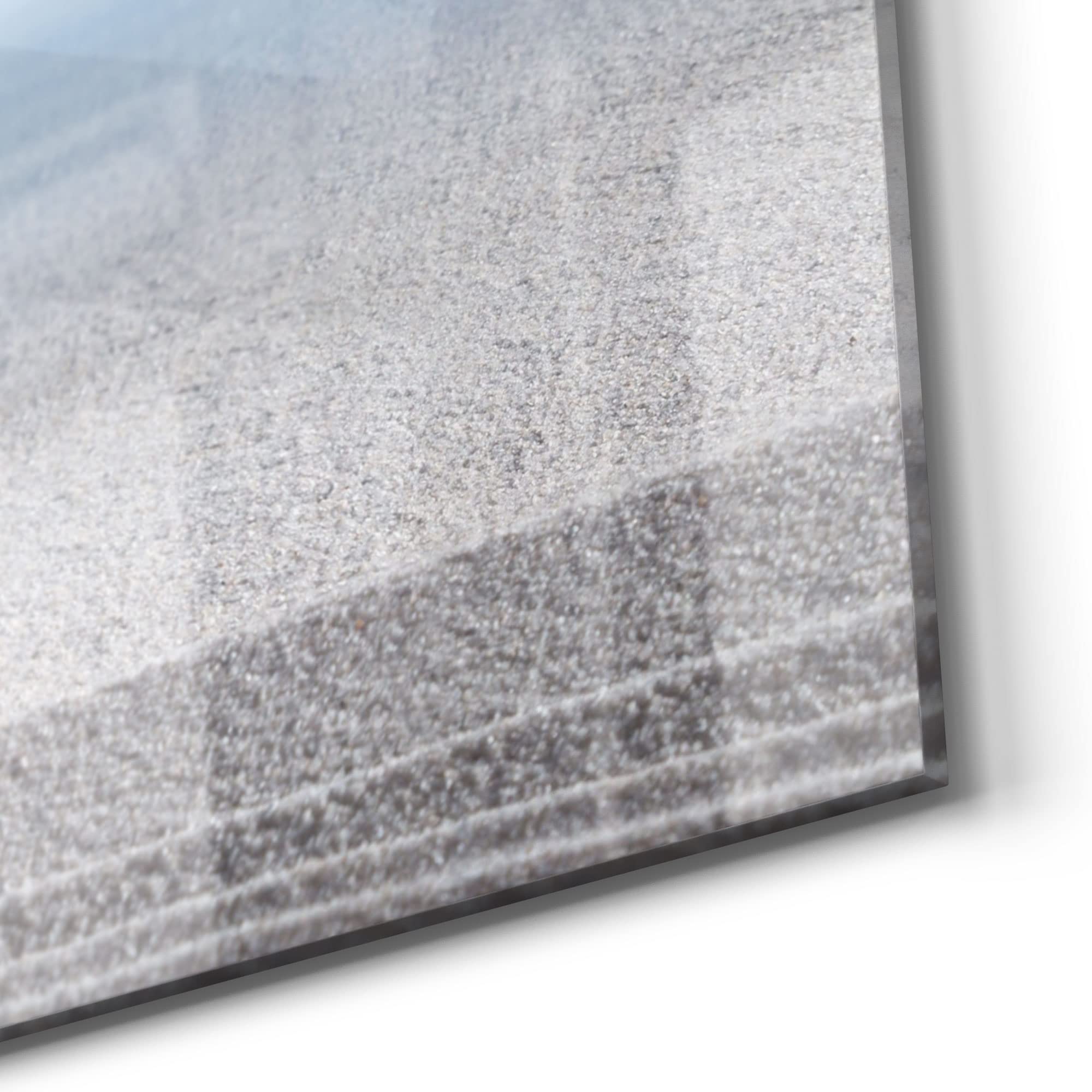 DEQORI Szklana tablica magnetyczna, wymiary 100 x 50 cm, motyw "Motyw ogrodu Zen", tablica memo ze szkła, tablica magnetyczna z magnesami, pisakiem i chusteczką do kuchni i biura, tablica magnetyczna i do pisania