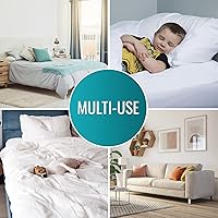 Vista 5 de DMI Sábana impermeable para ser utilizada como almohadilla de cama, forro de cama, protector de colchón, almohadilla para orina, funda de muebles