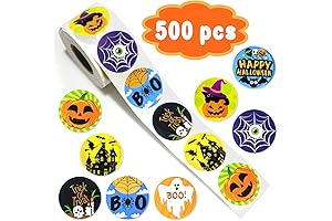 Partywind Halloween Sticker Roll Kids