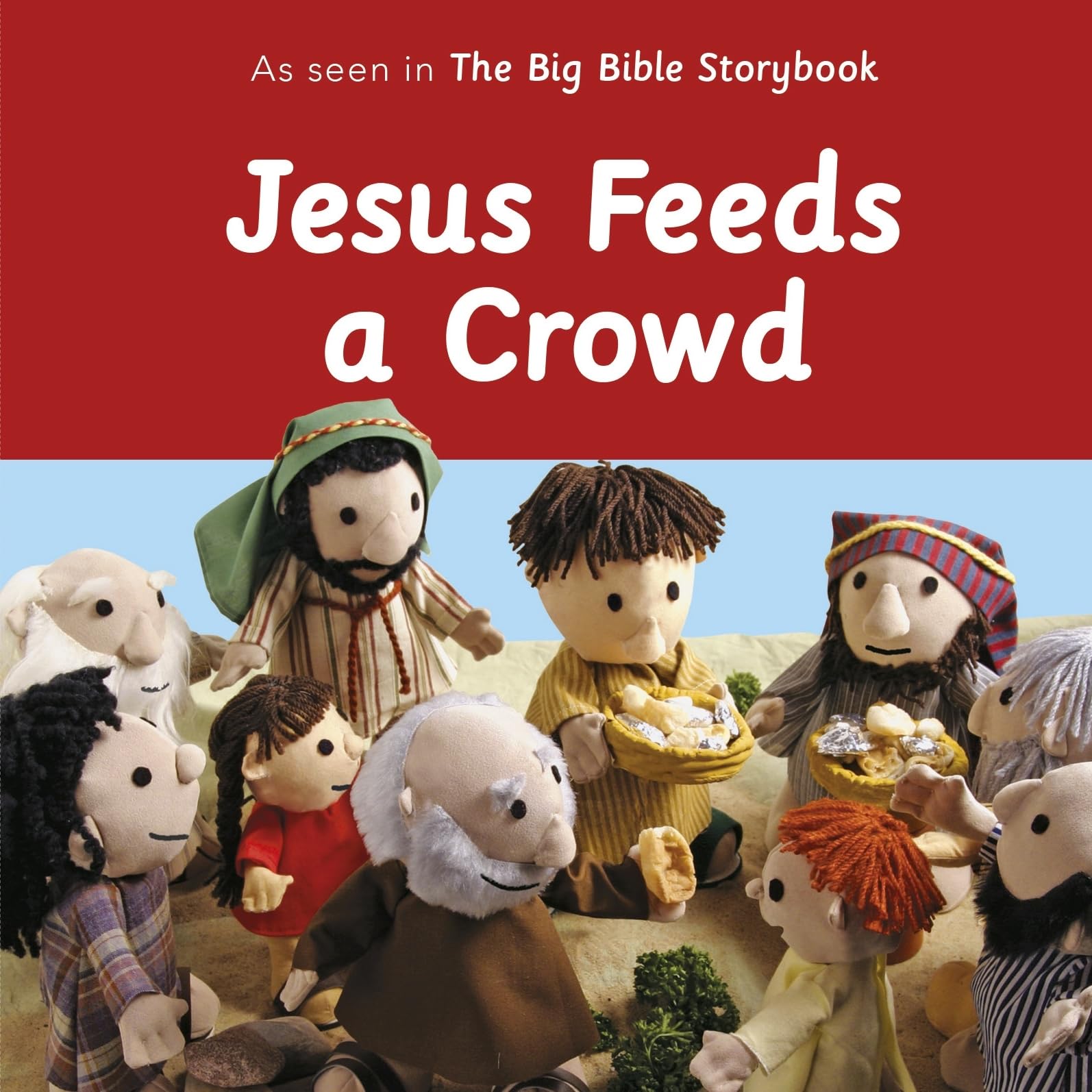 Jesus Feeds a Crowd – As Seen In The Big Bible Storybook Barfield Carpenter SPCK