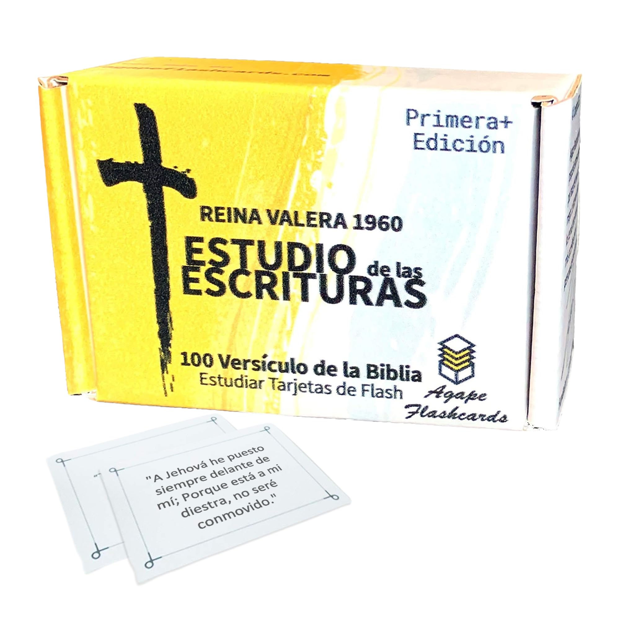 100 Spanish Bible Scripture Study: Estudio de las Escrituras | Estudiar Tarjetas de Flash | Reina Valera 1960 Edicion | 100 de las escrituras mas importantes y utiles de la Biblia