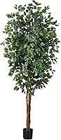 Vista 13 de árbol ficus de seda Nearly Natural.