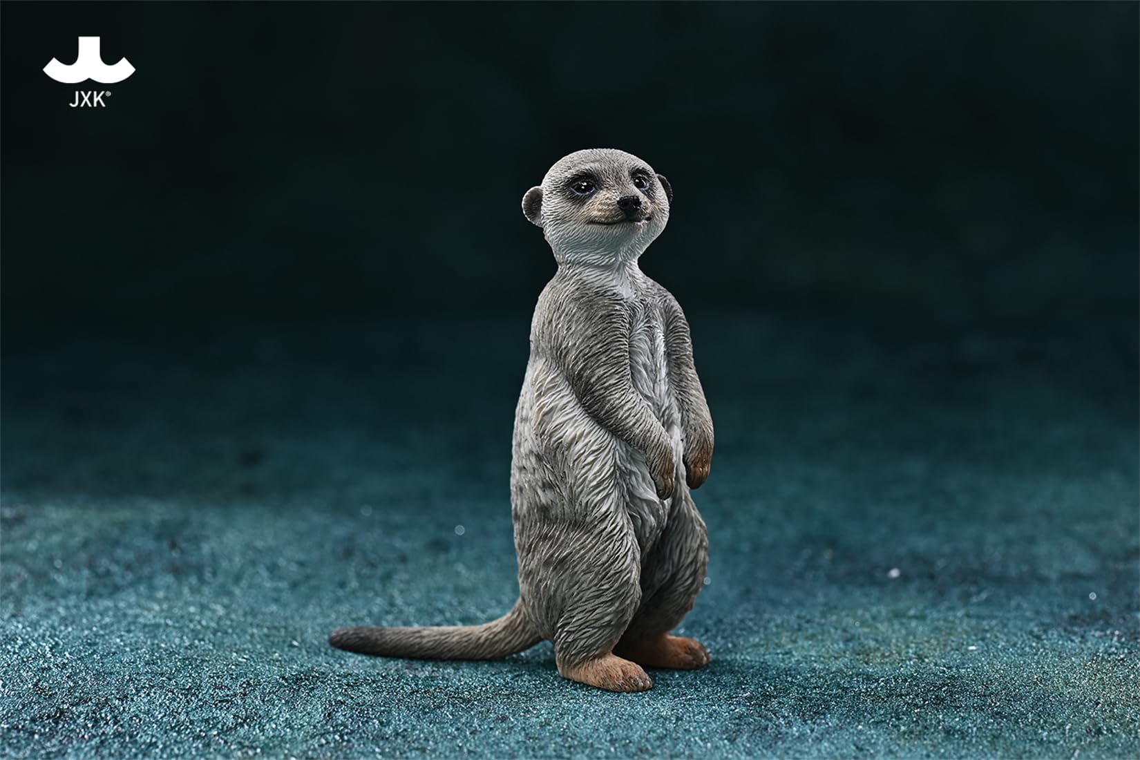 Amazon.co.jp: JXK 1:6サイズ ミーアキャット 6.8cm マングース科 動物