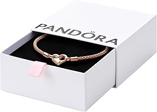 Moments Studded Chain Bracelet - Compatible Moments Charms - Charm Brace...
