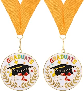 Kindergarten Graduation Medal for Kids Preschool Pre-k Graduation Award Medals with Neck Ribbon for School Student Graduation Party Gifts FavorsMetal, 2 Inch