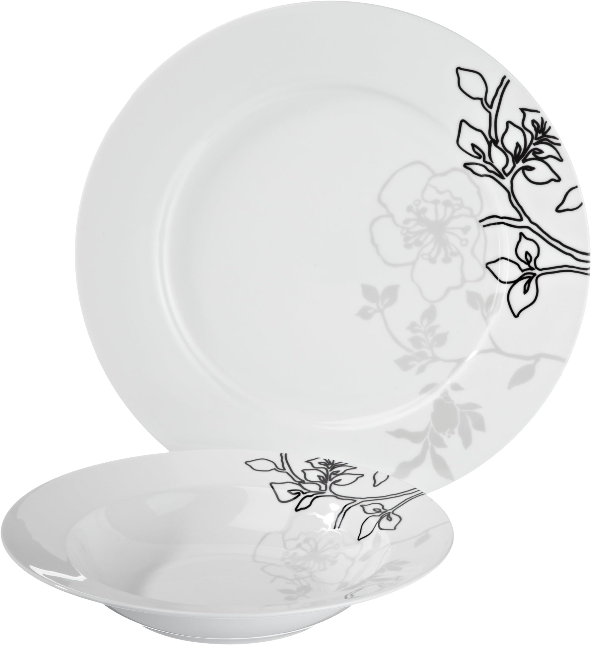 Maxwell & Williams Moon Shadow DT79012 12-Piece Crockery Set in Gift Box