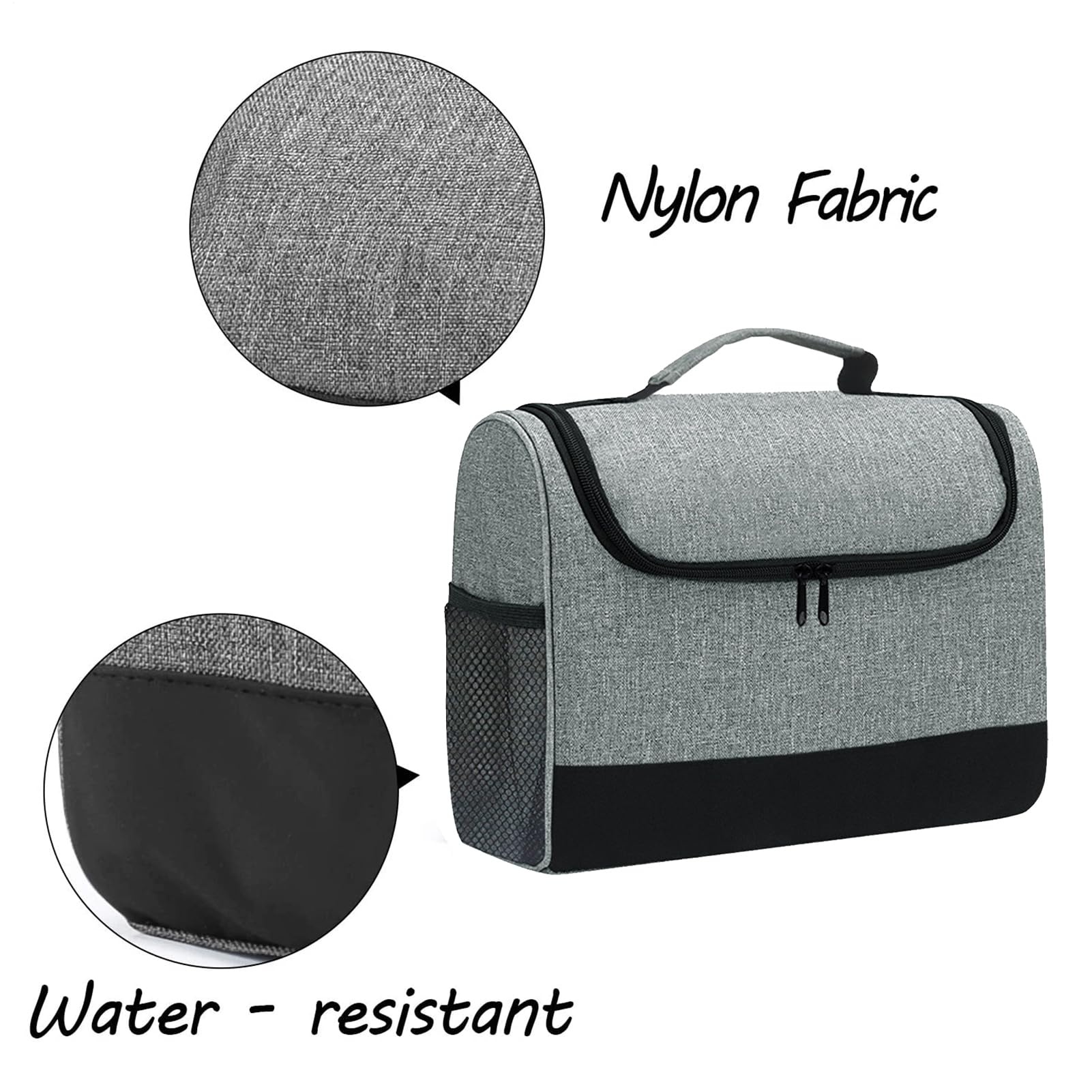 Borsa da viaggio per bartender, custodia da viaggio, porta attrezzi, manico rinforzato, pratico porta da bar, per interni, cucina, cortile, picnic, riunioni