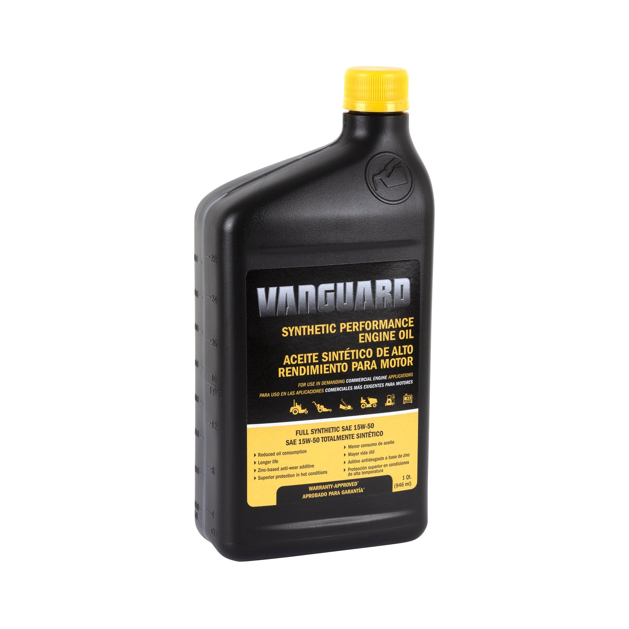 Briggs & Stratton Vanguard 15W-50 Heavy Duty Synthetic Oil Quart #100169
