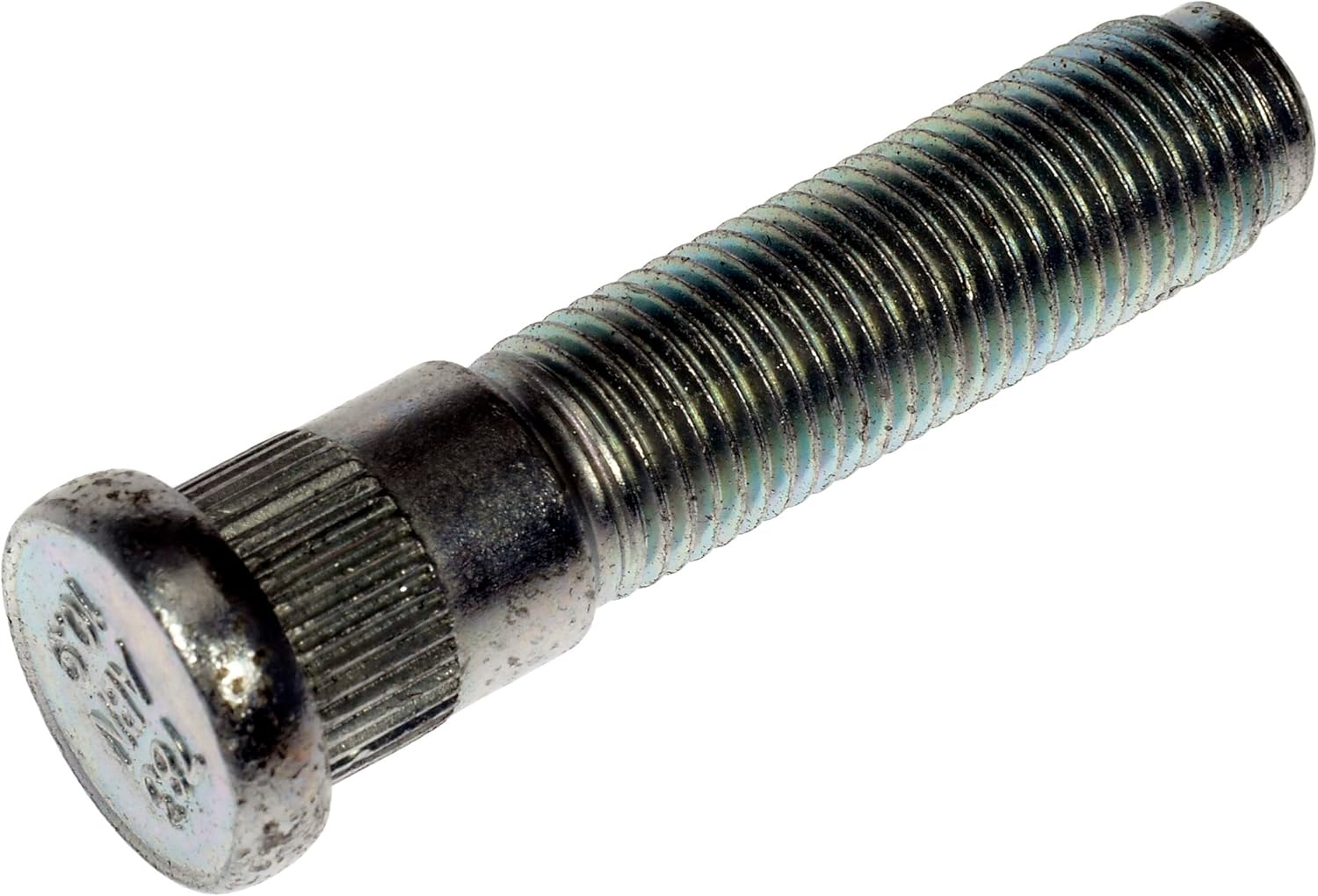 Dorman 610-783 M14-1.50 Serrated Wheel Stud - 15.8 mm Knurl, 63.6 mm Length Compatible with Select Ram Models, 10 Pack (Made in USA)