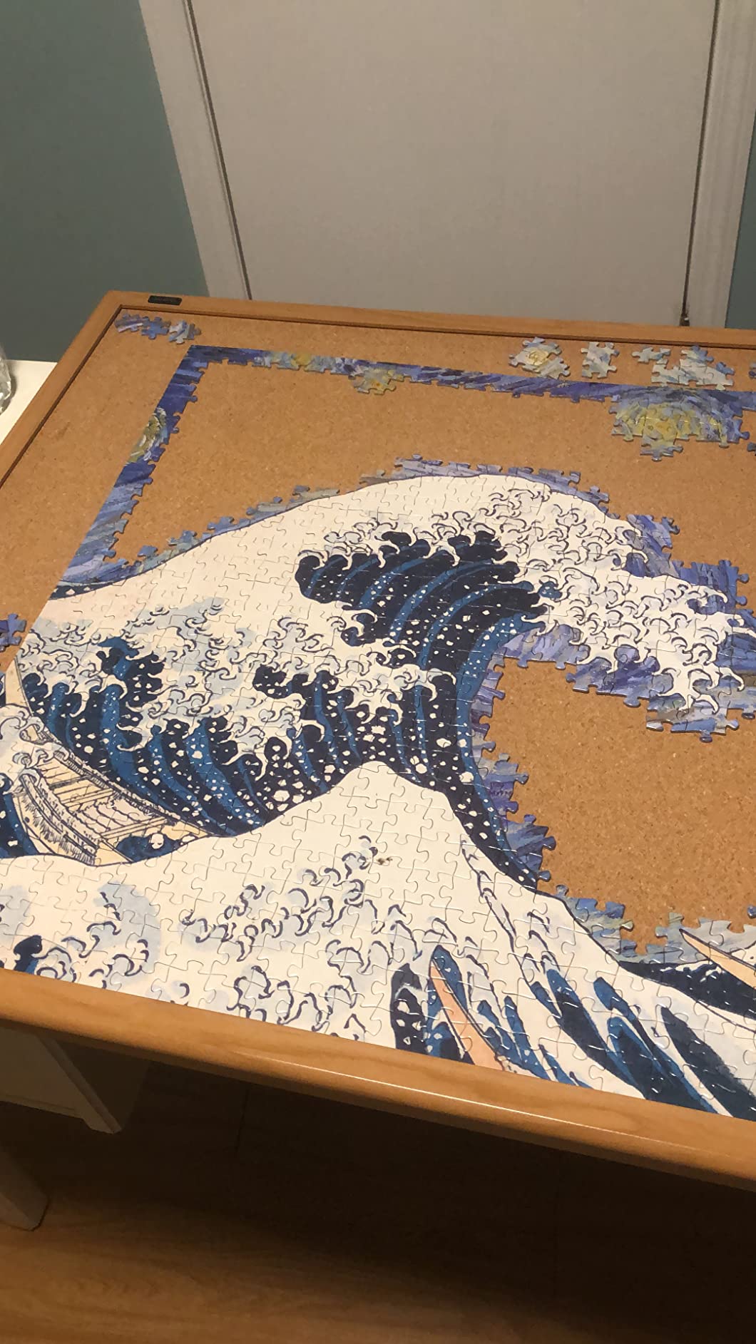 10/mo Finance Blue Kazoo Starry Wave Jigsaw Puzzle, 1000 Piece