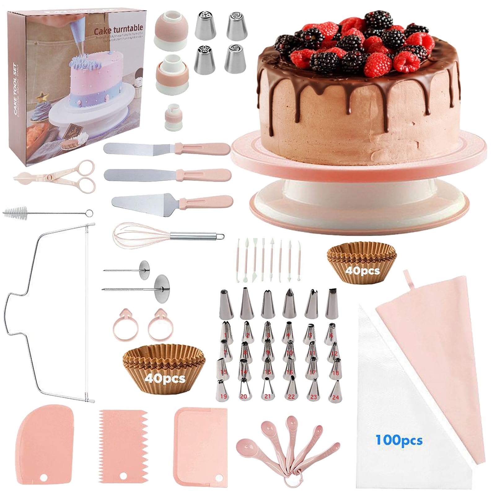 Kit Per La Decorazione Di Torte Utensili Per Cupcake