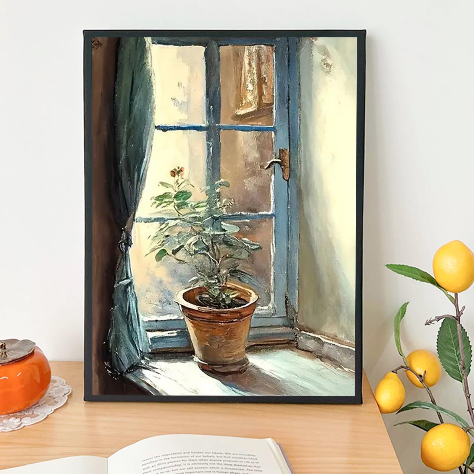 YALKIN Paint by Numbers Kits for Adults Painting by Number Kits On Canvas,Without Frame DIY Color Oil Painting Acrylic Paints,Home Wall Decor 16x20in/40x50cm - Image 3