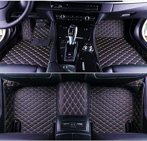 Miniatura 9 de PUREUV Alfombrillas personalizadas de piel sintética para el 98% de los sedanes, SUV, deportivos, cobertura completa, lindas alfombras para hombres