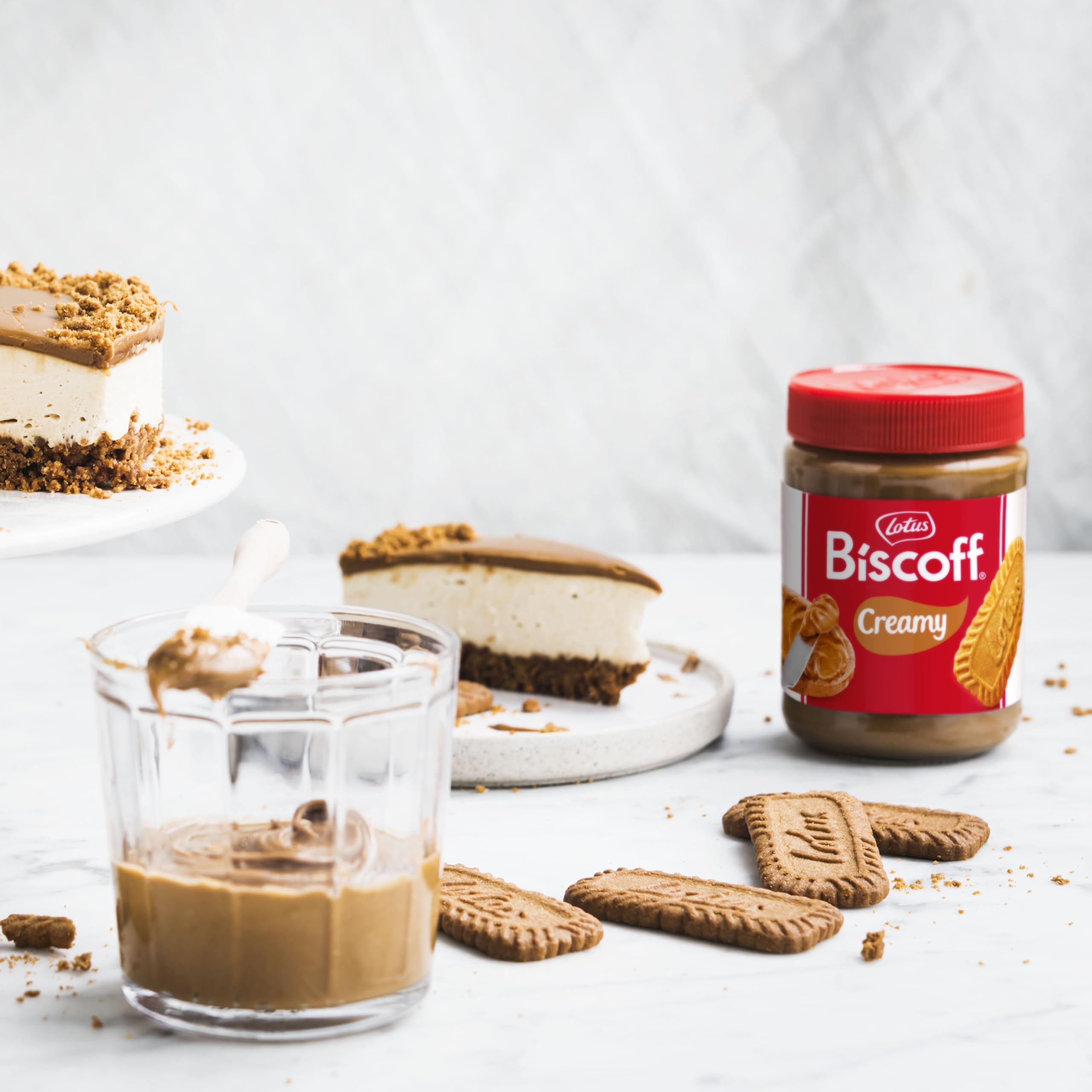 Lotus Biscoff | Crema para Untar | Original | Sabor Original Caramelizado | Vegano | Sin Aromas ni Colorantes Artificiales | Tarro PET | 400g