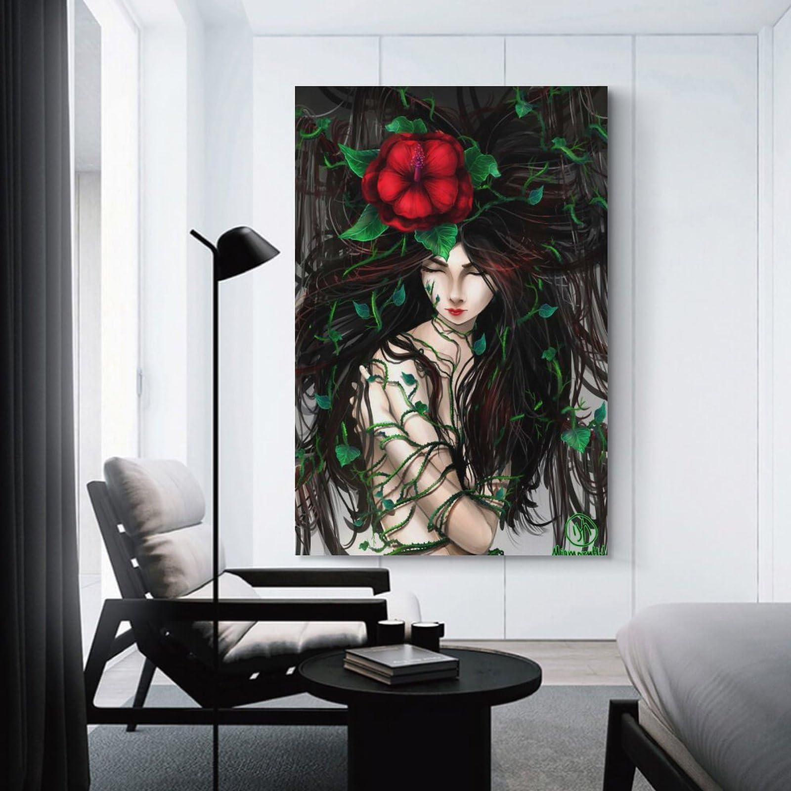 Junmoney Forgotten Seed Wall Decor Canvas Print 16x24inch(40x60cm), for Lounge, Study, Hallway Or Flat Walls, Decorative Artwork with Broad Appeal