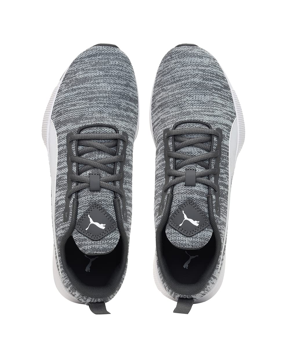 Puma Tenis de correr de punto robusto unisex para adultos, CASTLEROCK-Blanco, 40 EU