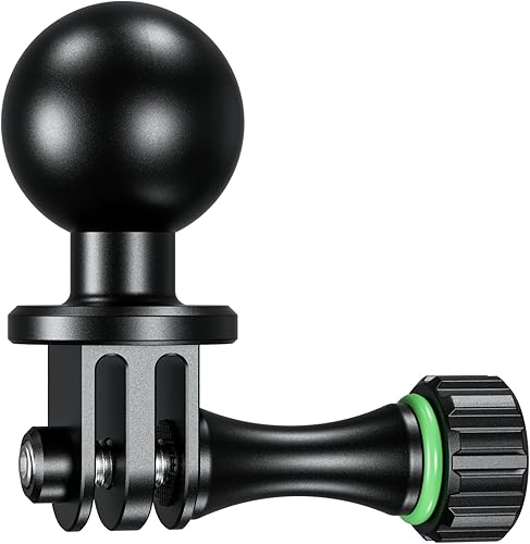 Miniatura 9 de BRCOVAN Adaptador de montaje de trípode de bola de 1 pulgada con rosca de cámara de 14 "-20, aleación de aluminio, compatible con soportes RAM