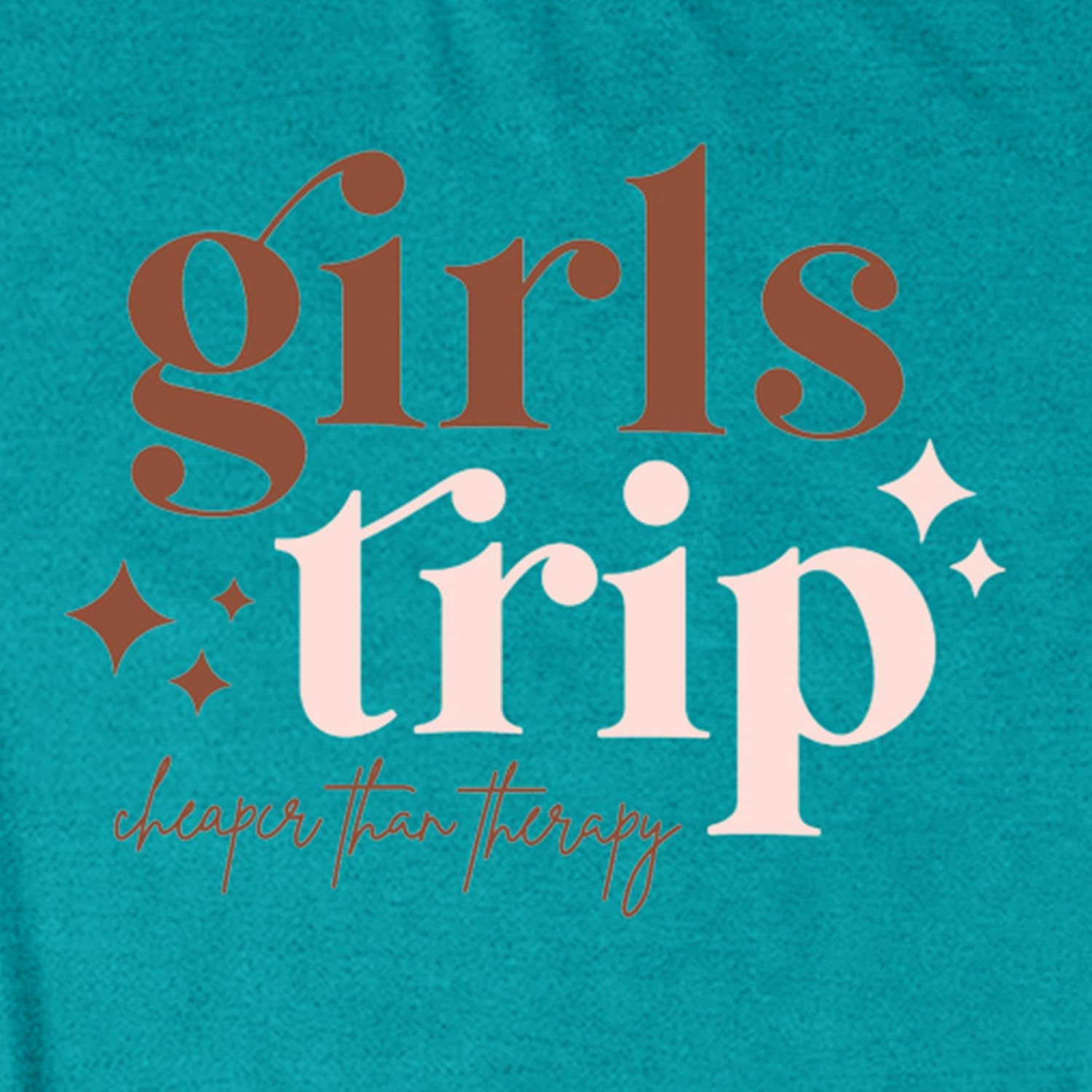 Girls Trip Shirts for Women Travel Besties Tshirt Trip Cheaper Than Therapy Tee Tops - Image 5
