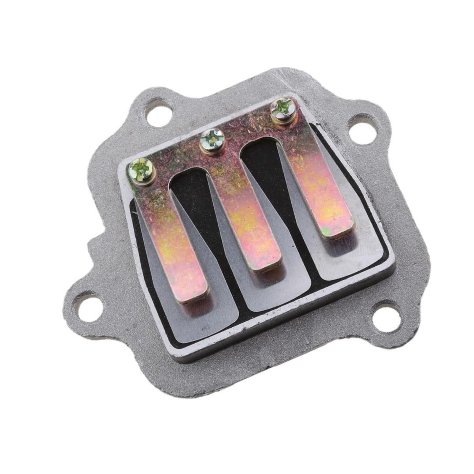 for Motorcycle Reed Valve Assembly Fit for PW80 PW 80 Piwi Peewee Intake Manifold Reed Valve Carburetor Reed Valve