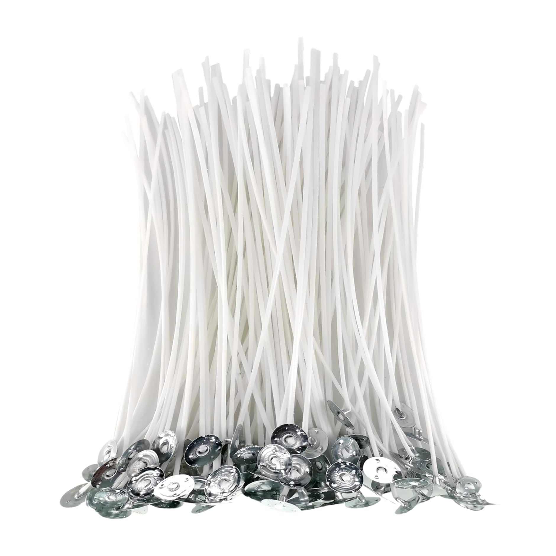 Candle Wicks 100% Natural Cotton, Braid Candle Wick Pre Waxed Non-Smoke Braided Wicks Beeswax Candles Wicks for Candle Making DIY Easter Candle Decor