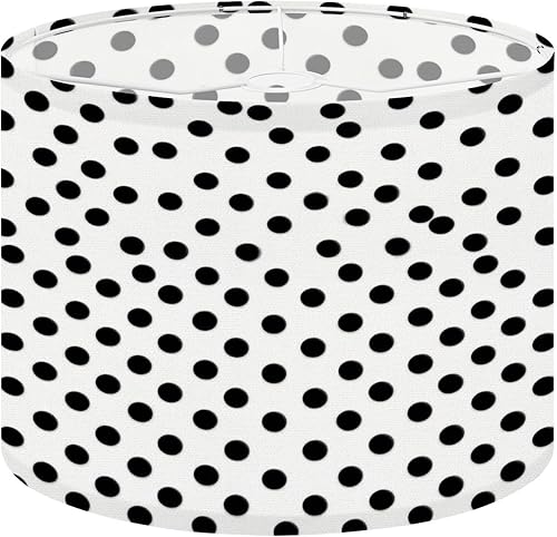 Miniatura 11 de Pantalla de lámpara de tambor de los años 70, retro, sin costuras, de los años 60 y 70, pantalla de estilo estético para lámparas de pie, lámparas