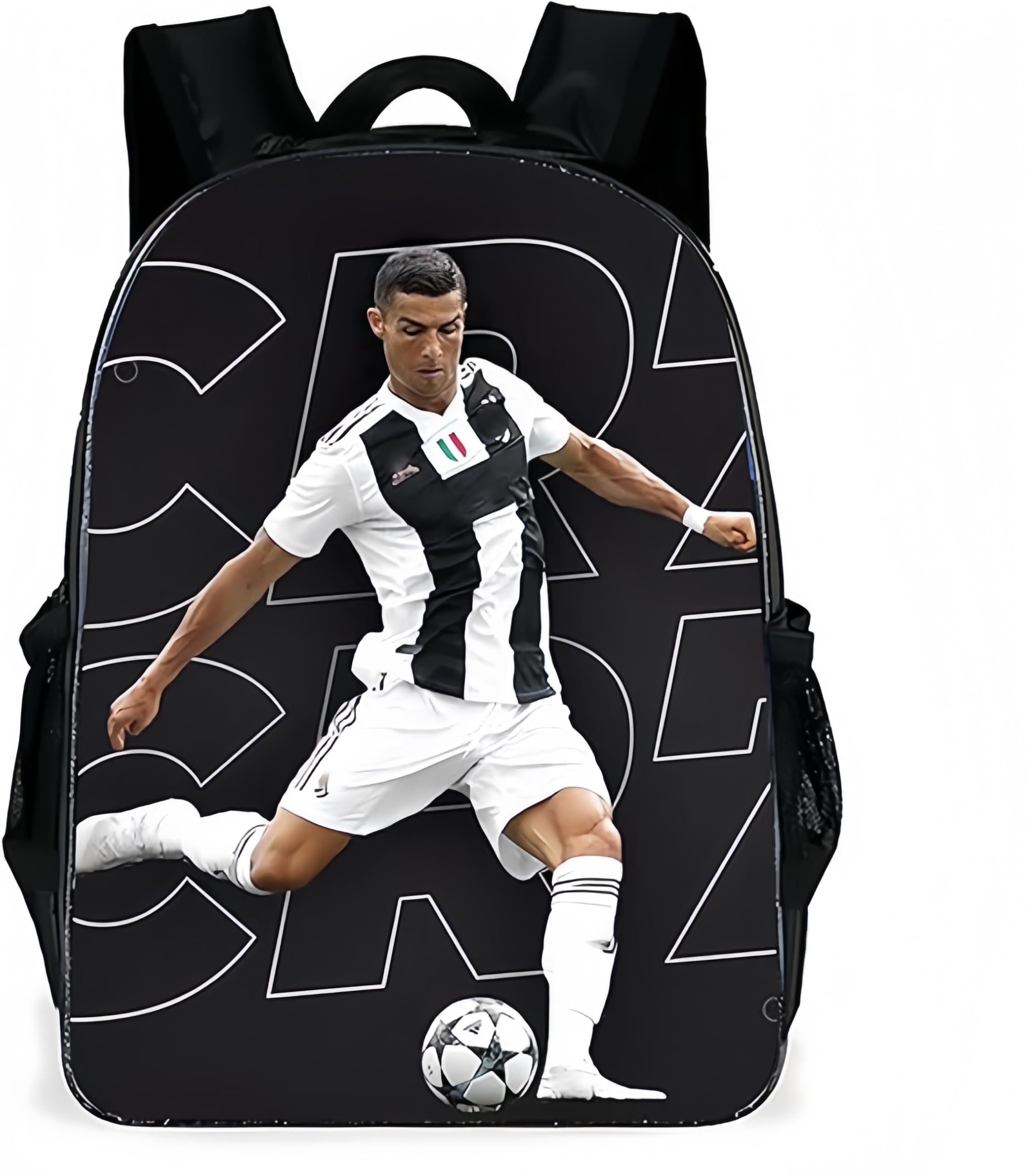 Mochila de fútbol con gran capacidad y bolsillos múltiples para viaje 8