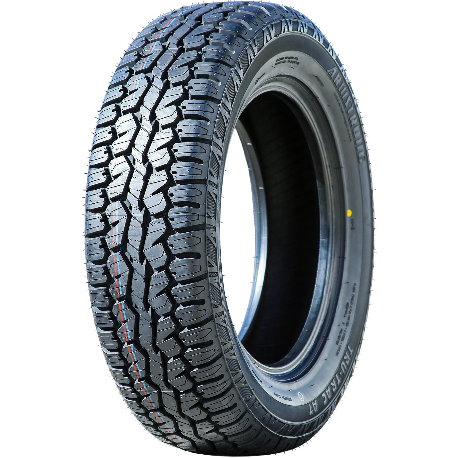 Tru-Trac AT A/T All-Terrain Off-Road Light Truck Radial Tire-31X10.50R15LT 31X10.50X15 31X10.50-15 109s Load Range C LRC 6-Ply BSW Black Side Wall