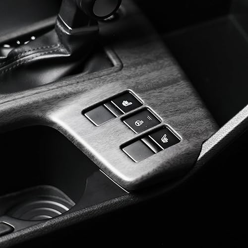 Miniatura 6 de YOUTOOCAR Cubierta para panel de palanca de cambios manual de automóvil compatible con accesorios Kia Sportage 2023-2026 (grano de madera)