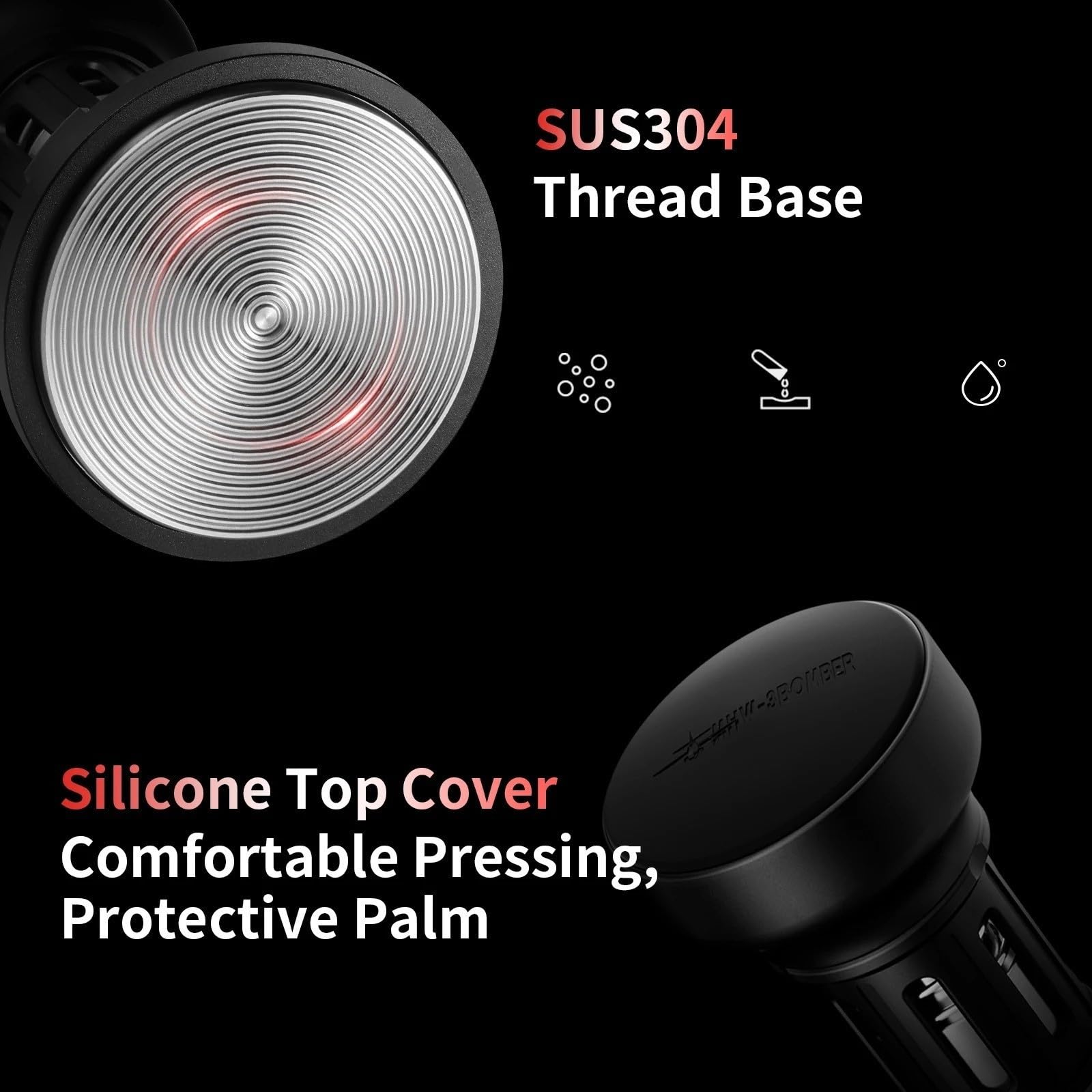 Pestacaffè 51 53.35mm Molla Segnale Sonoro Compatibile Con MHW-3BOMBER