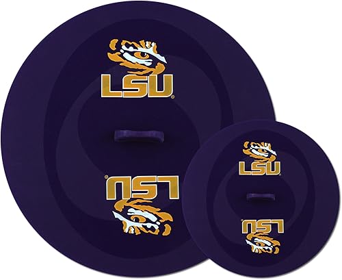 Miniatura 6 de Masterpieces FANPAN Paquete de día de juego, NCAA Iowa State Cyclones, logotipo del equipo, juego de tapas de silicona, 2 tamaños