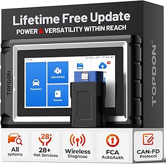 AD800BT 2 OBD2 Scanner, 2026 Bidirectional Scan Tool, Function as AD900 Lite AD Pro, All System Automotive Diagnostic Scanner, Active Test, 28+ Reset Service, FCA Autoauth, 2 Years Free Update