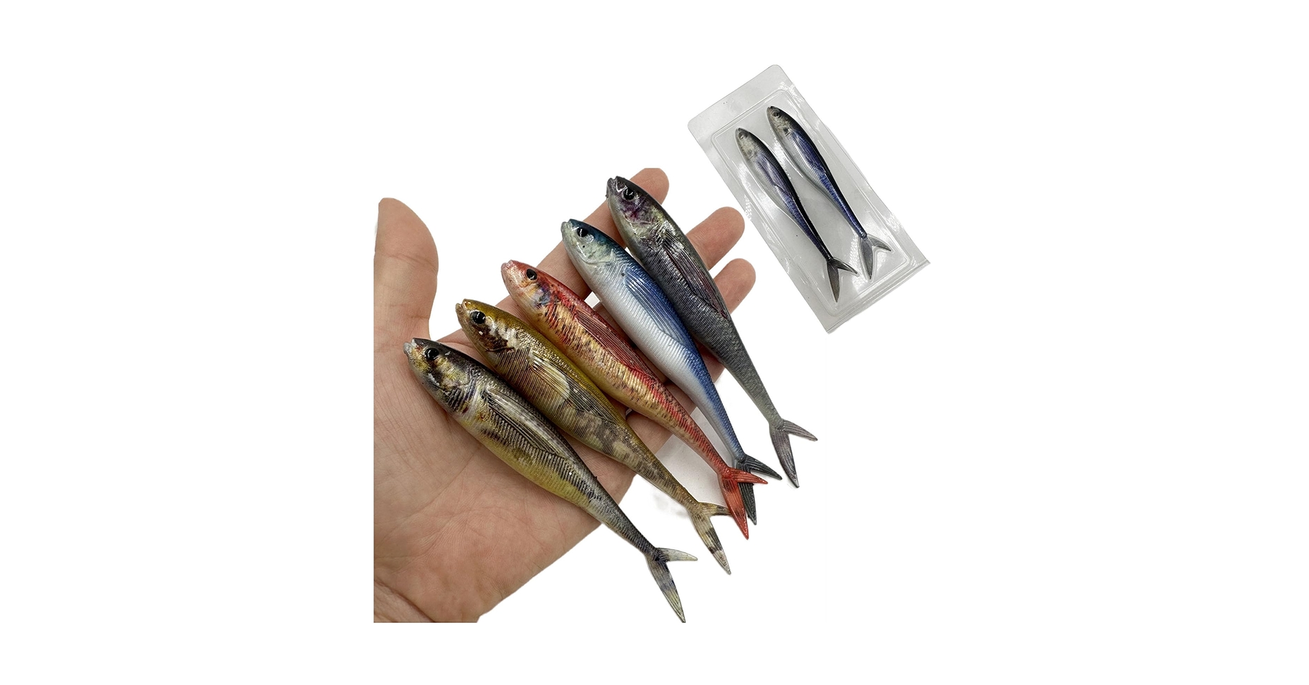 Amazon.co.jp: ワーム リアル 3D ソフトルアー リアルベイト