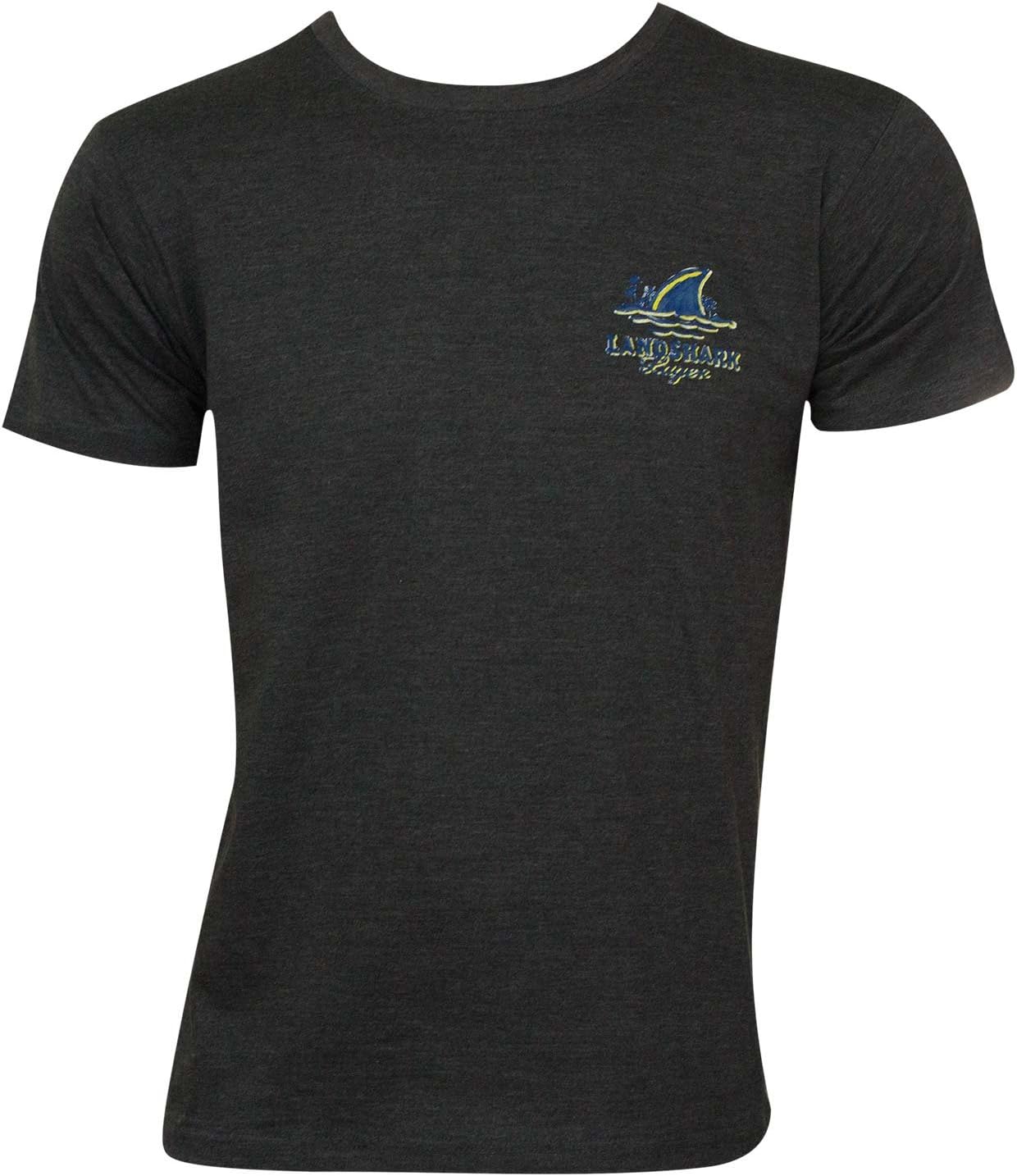 Landshark Painted Logo Black Tee Shirt