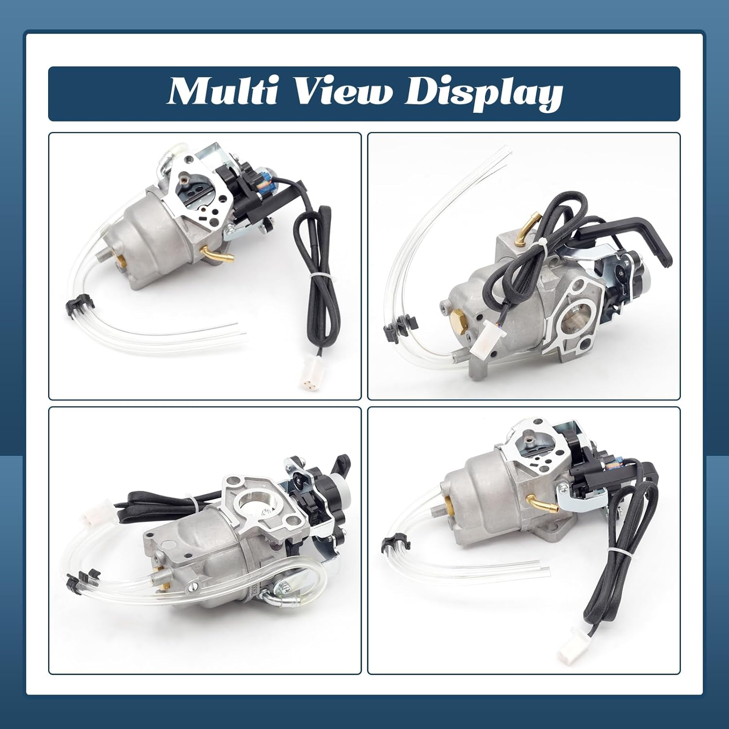 Carburetor Carb Kit with Gaskets Replacement for Briggs & Stratton 817768 Q6500 Generator 030761 030675 RX BP306CC.9.1 BP306CC 25424946