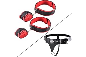 Bound to Please Adjustable Leather Underwear Set: Unparalleled Sensuality