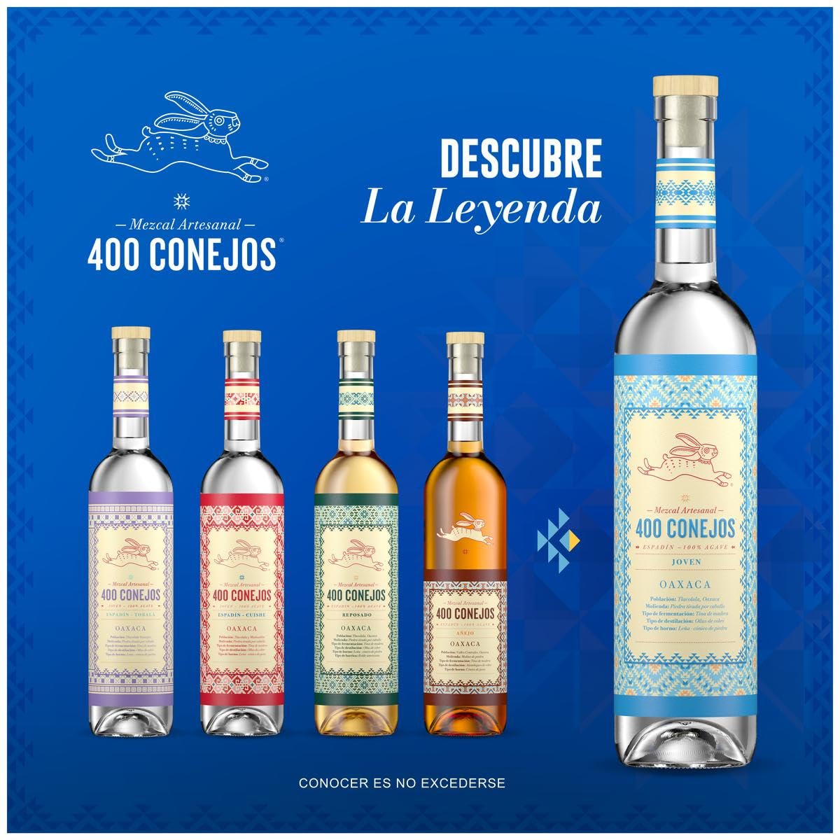 400 CONEJOS JOVEN 700ML : Amazon.com.mx: Alimentos y Bebidas
