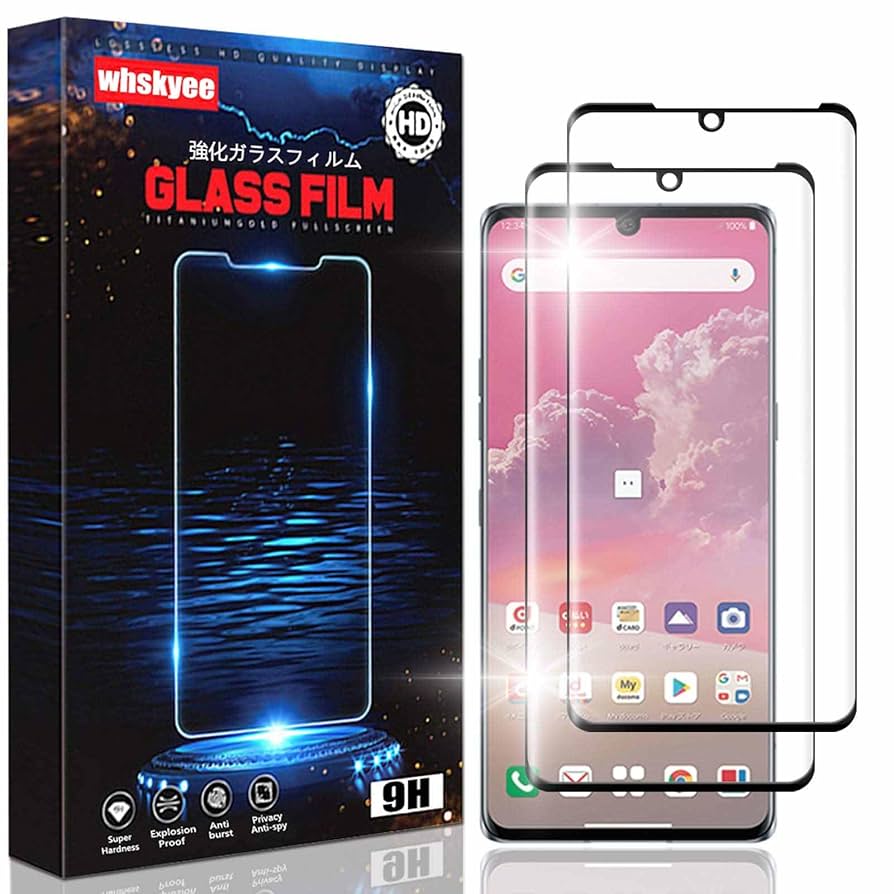 Amazon | 【2枚セット】for LG VELVET L-52A ガラス フィルム