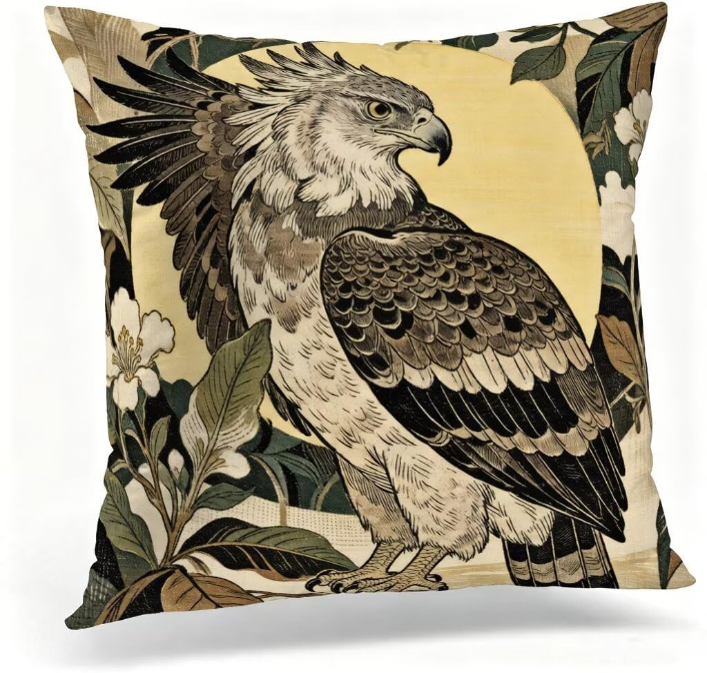 Coussin exterieur 50x50 cm en lin, une idee cadeau decoration pour femme